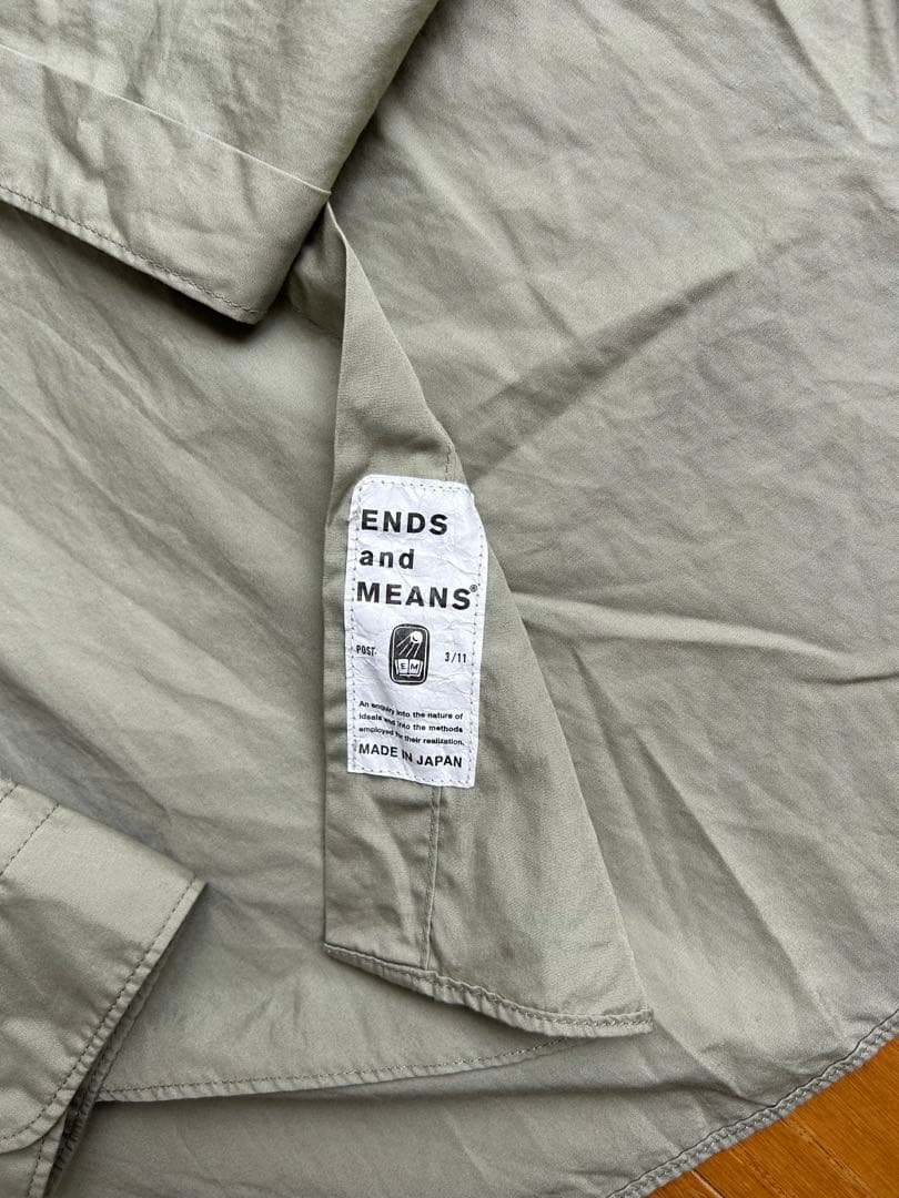 トップス ENDS and MEANS Aldous Shirts