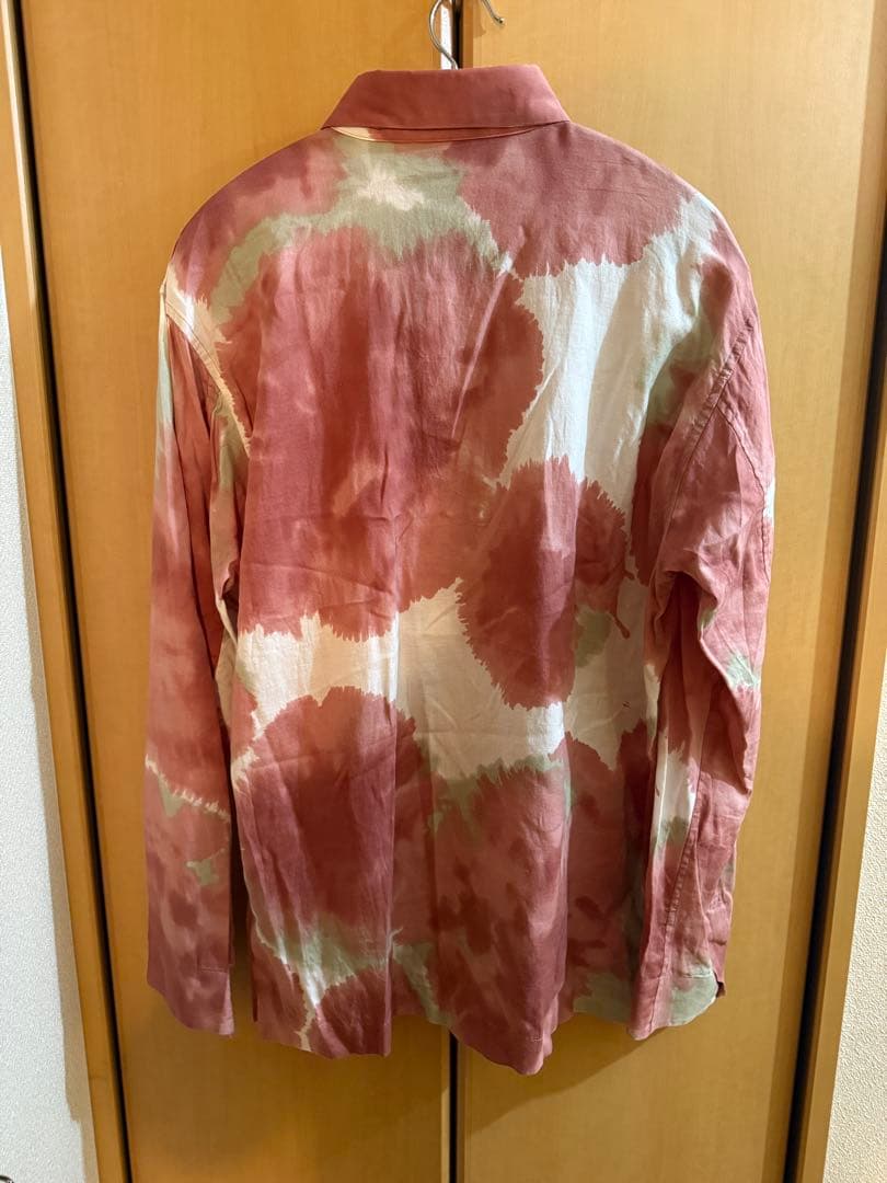 ISSEY MIYAKE MEN 総柄染めシャツ