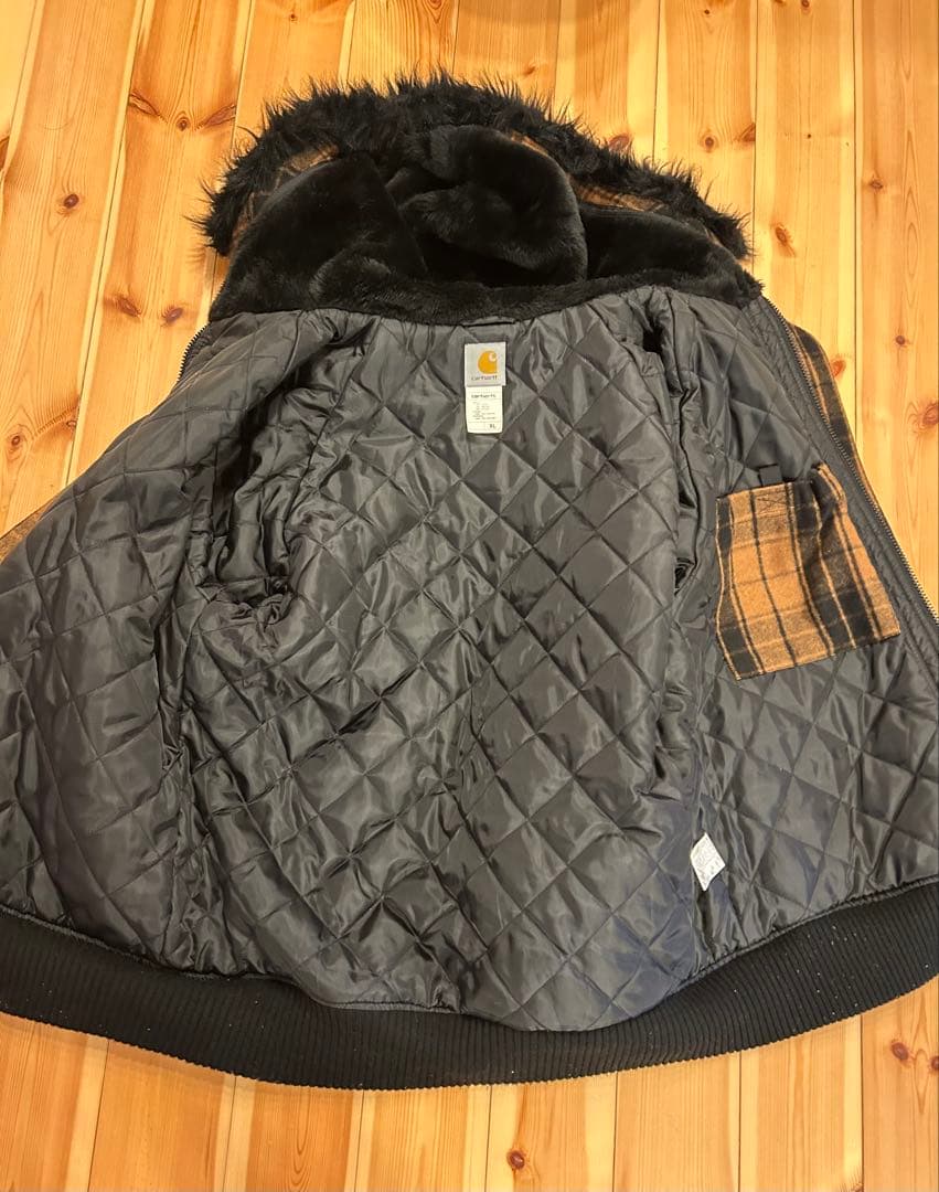 Carhartt チェック柄ジャケット XL