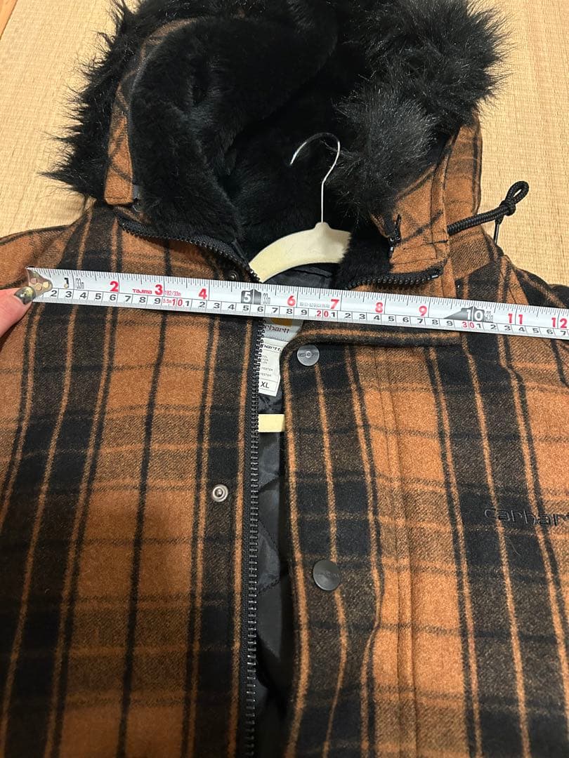 Carhartt チェック柄ジャケット XL