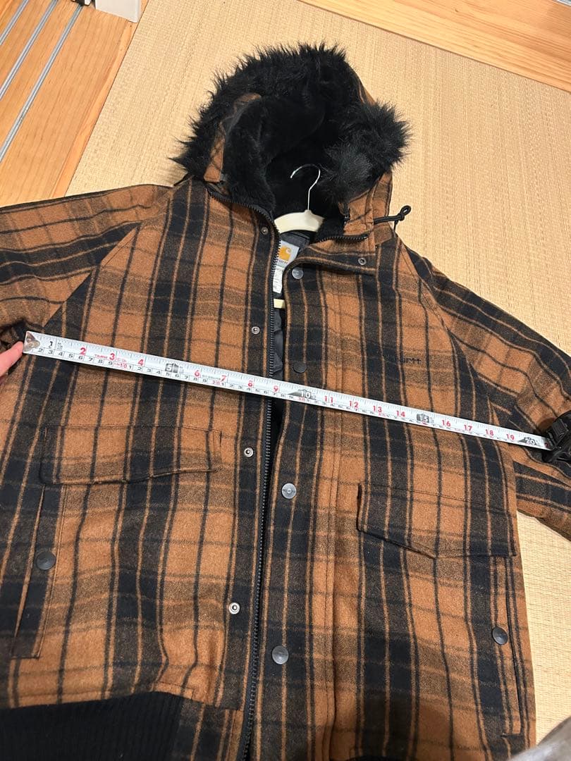 Carhartt チェック柄ジャケット XL