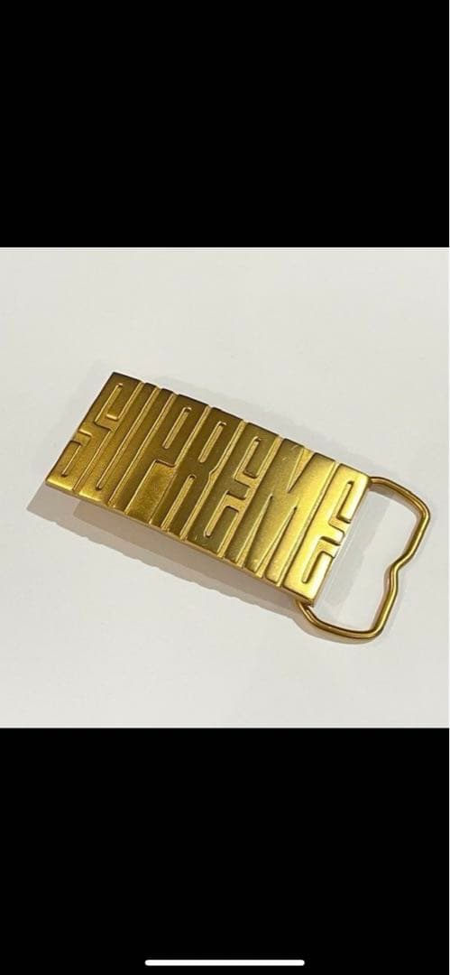 supreme バックル