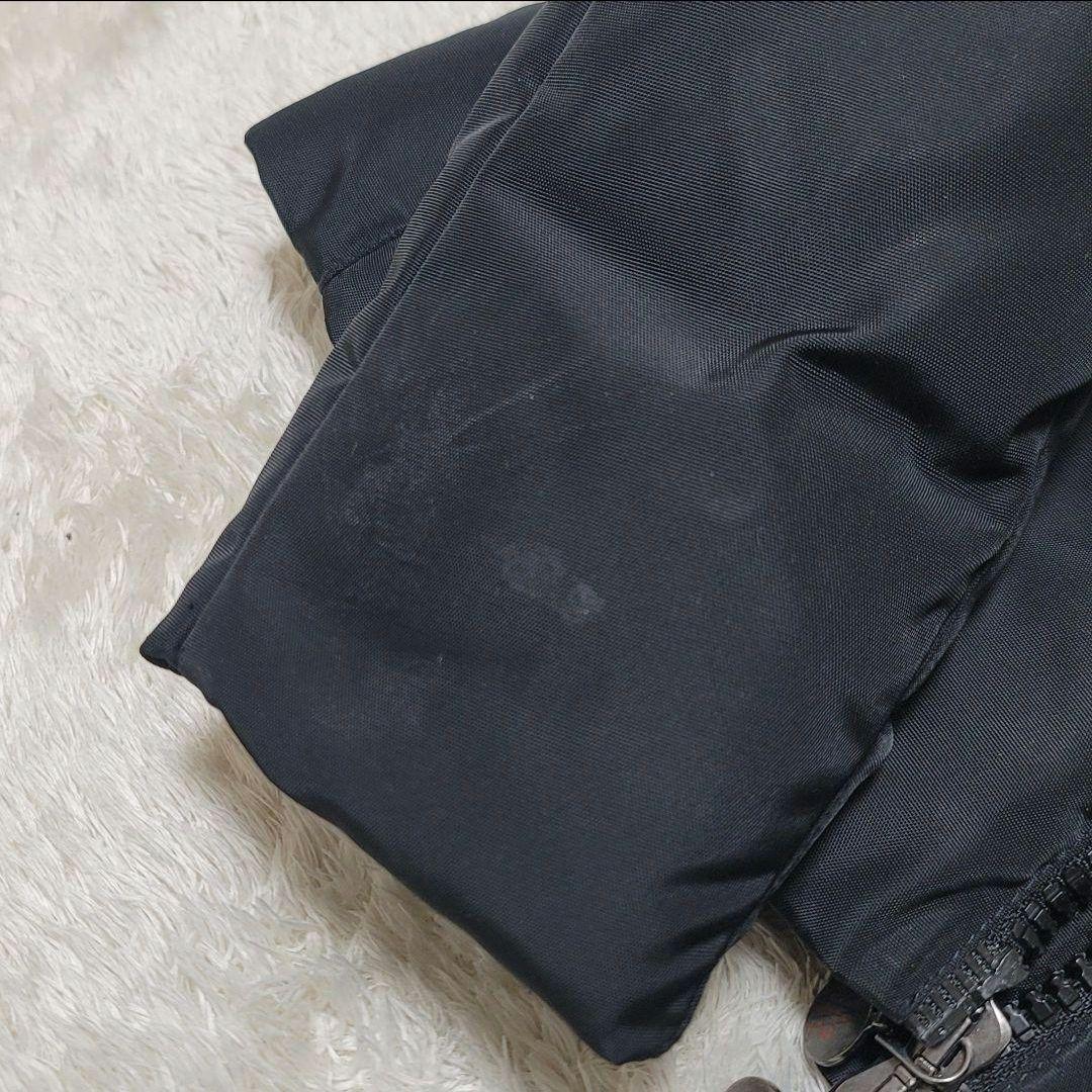 MONCLER　モンクレール　ダウンジャケット　ロゴワッペン　2way　ブラック