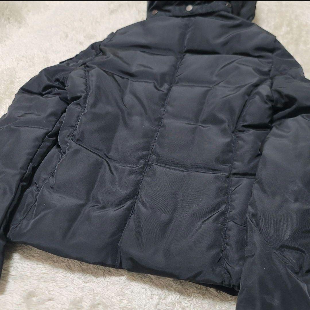 MONCLER　モンクレール　ダウンジャケット　ロゴワッペン　2way　ブラック