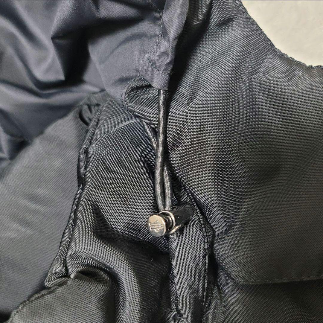 MONCLER　モンクレール　ダウンジャケット　ロゴワッペン　2way　ブラック
