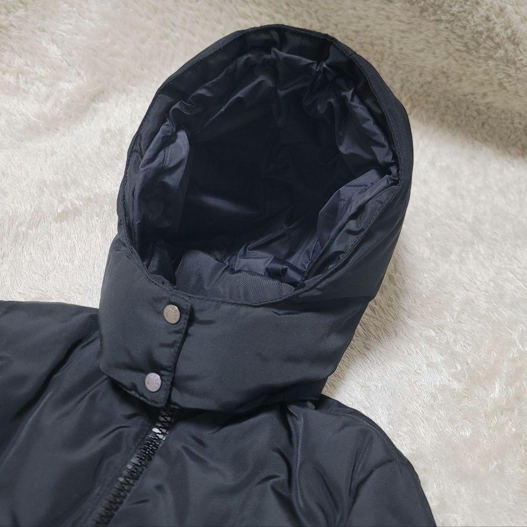 MONCLER　モンクレール　ダウンジャケット　ロゴワッペン　2way　ブラック