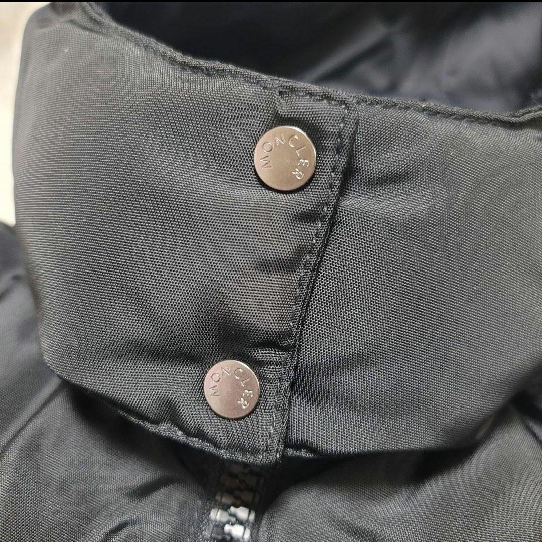MONCLER　モンクレール　ダウンジャケット　ロゴワッペン　2way　ブラック