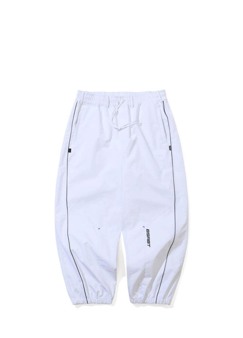 【新品未使用】BSRABBITスノーボードウェア パンツ ホワイト