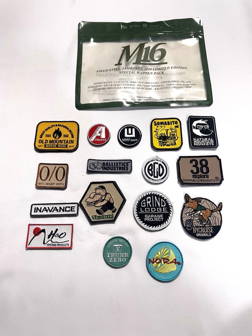 ガレージブランド　ワッペン フィールドスタイル2020