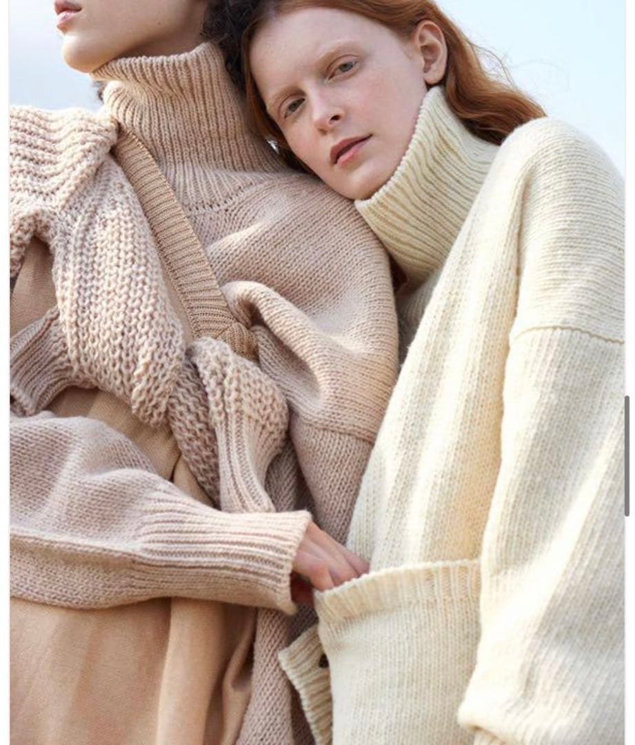 ロンハーマンbabaa タートルネック　オーバーサイズ　ニット