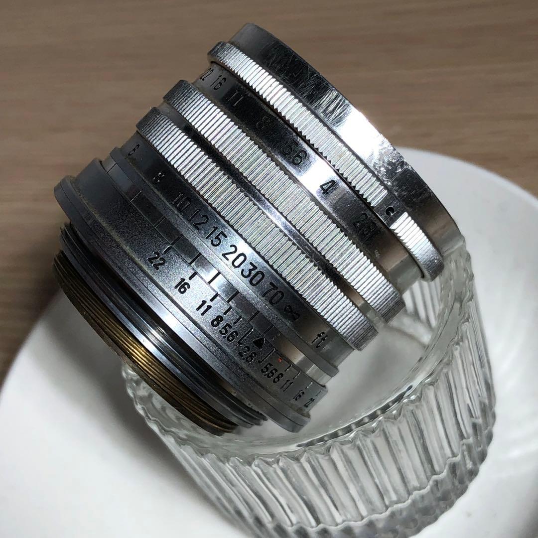 レンズ(単焦点) CHIYOKO SUPER ROKKOR 5cm f2.8 C