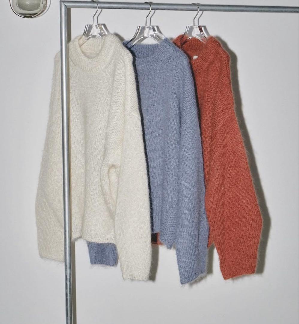 美品！TODAYFUL トゥデイフル キッドモヘアニット