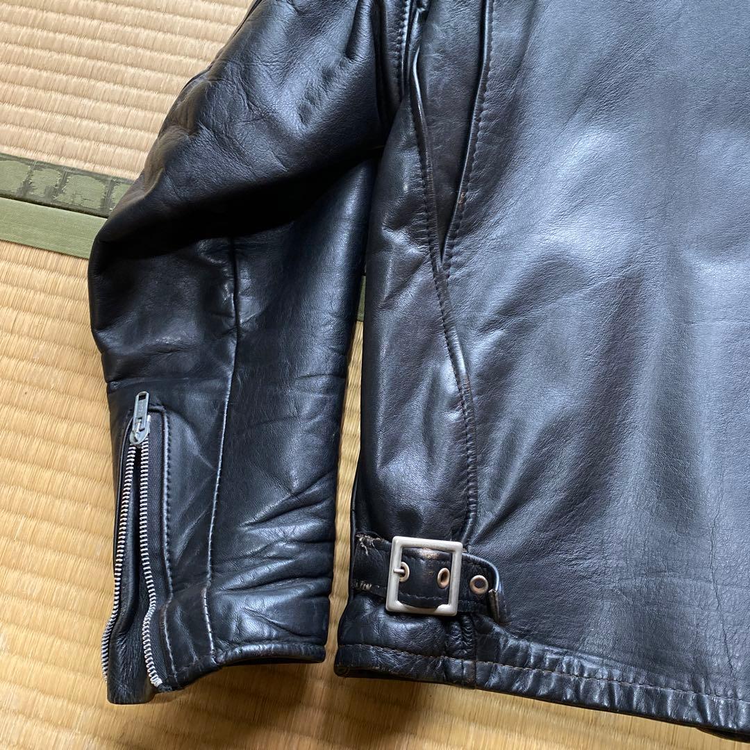 Schott 641シングルライダースジャケット サイズ34
