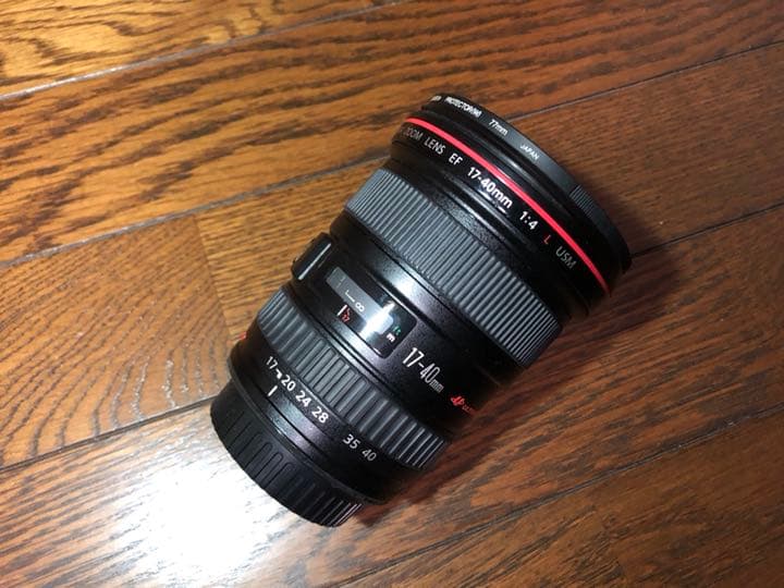 レンズ(ズーム) CANON EF17-40mm f/4L