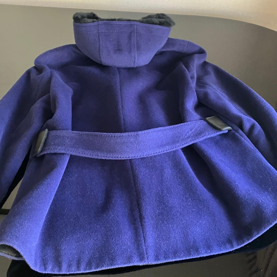 ダッフルコート　ファー付　ファイブフォックス　コムサデモード　キヨコタカセ