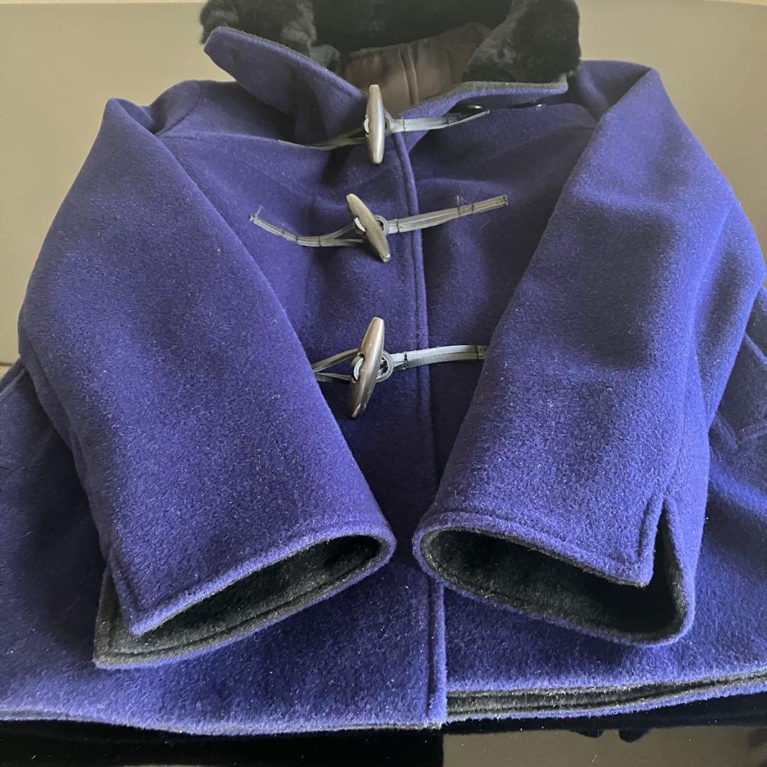 ダッフルコート　ファー付　ファイブフォックス　コムサデモード　キヨコタカセ