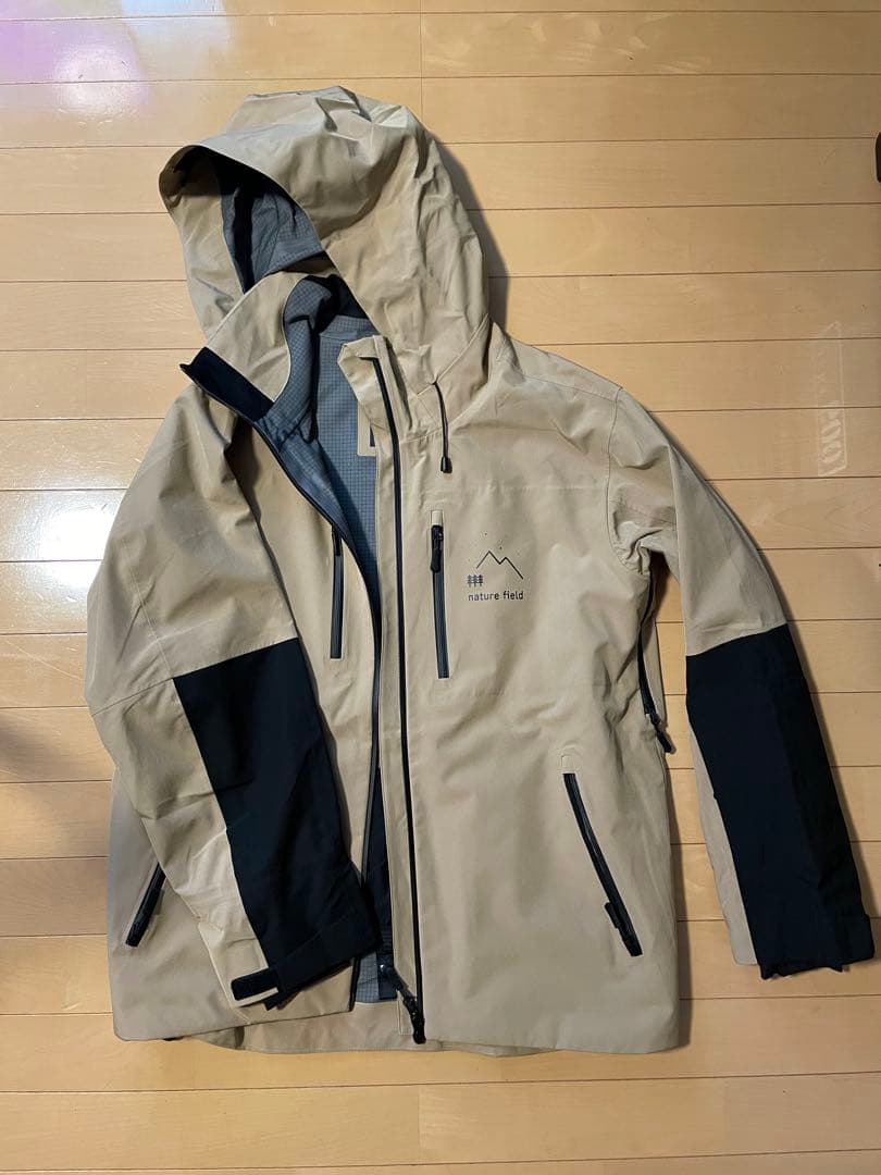 nature field スノーボード　ジャケット　Mサイズ ベージュ