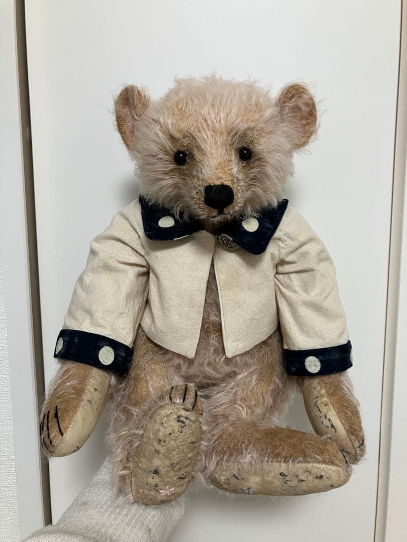 【キウイ】フォーゲットミーノット　テディベア 作家　アーティストベア