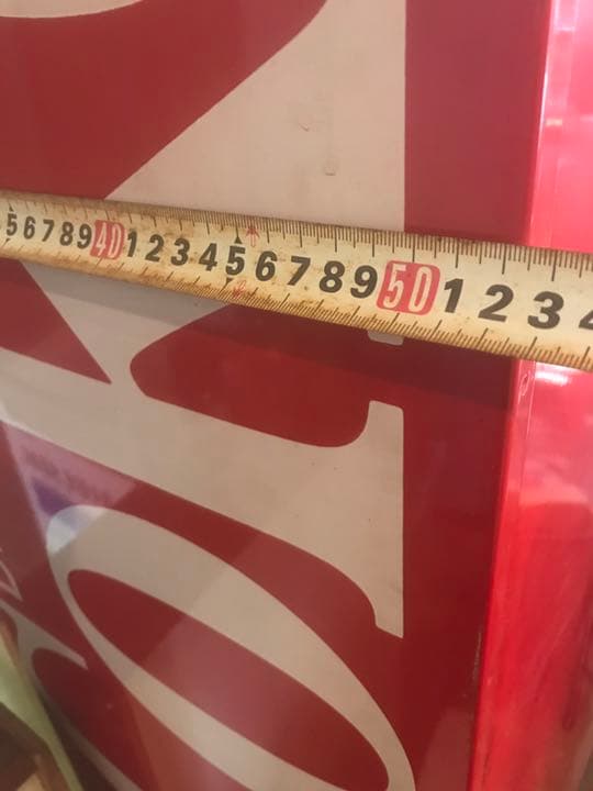 コカコーラ　販促　冷蔵庫　ビンテージ　ナショナル製　完動　良く冷える