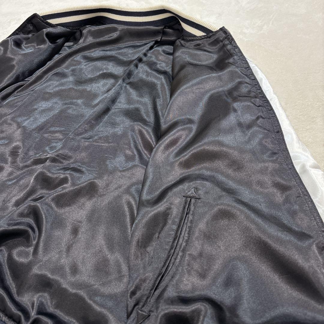 希少 AVIREX リバーシブル スカジャン レーヨン100% 2XL 3L