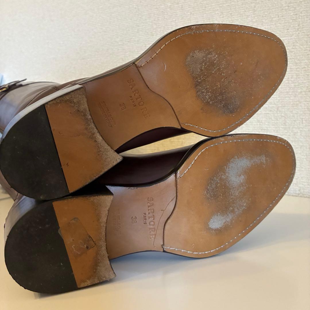 定番人気「SARTORE」ジョッキーブーツ38