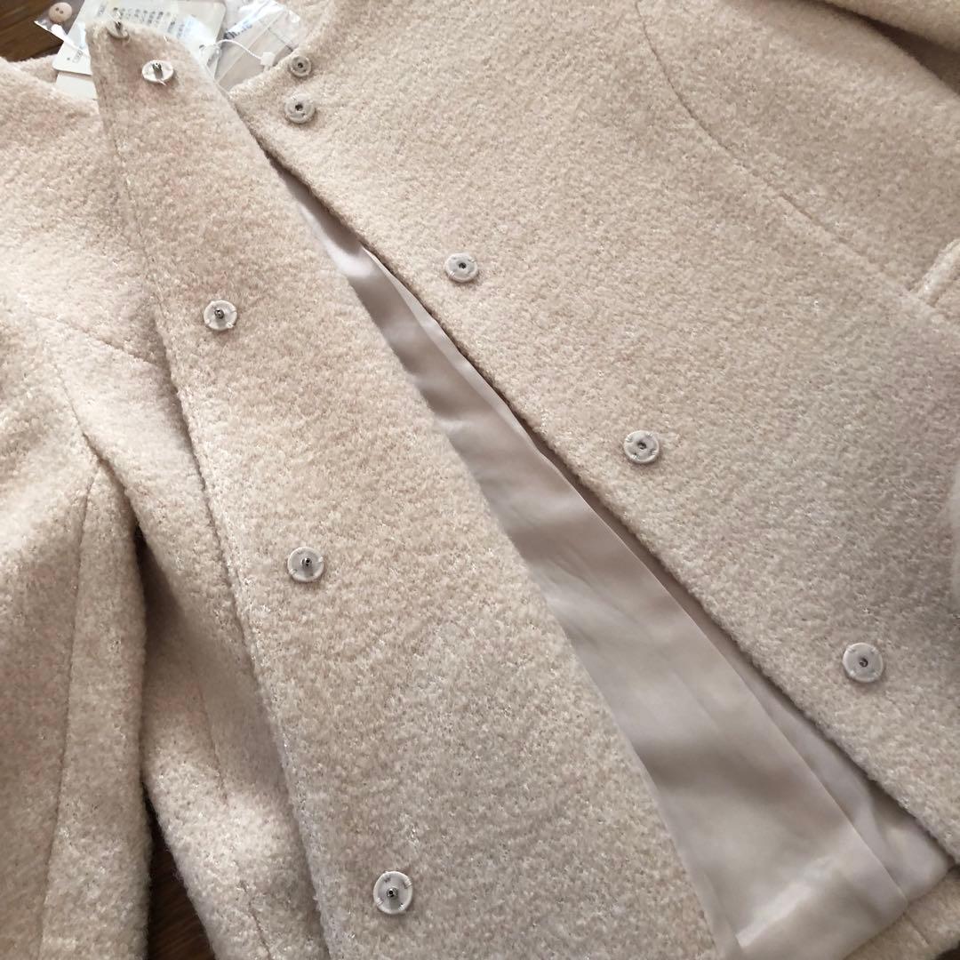 新品　アプワイザーリッシェ　ショートコート　ファー