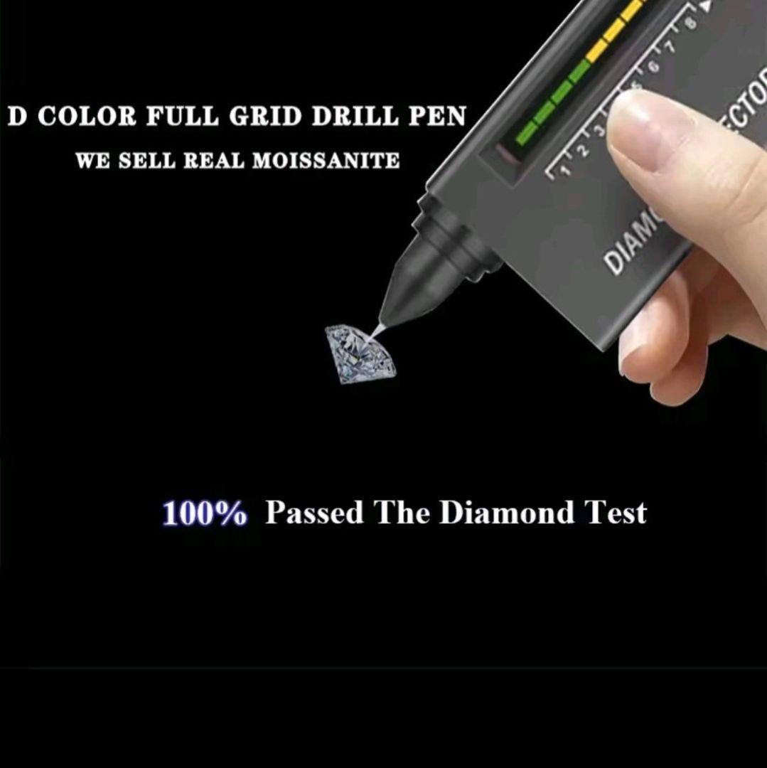 最高品質 モアサナイト フルエタニティ 【9号】4mm リング