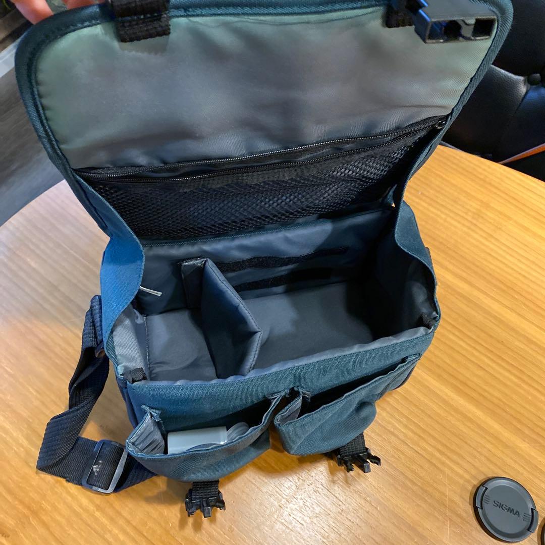 Japan MINOLTA一眼レフカメラα303si SIGMAレンズとカバン