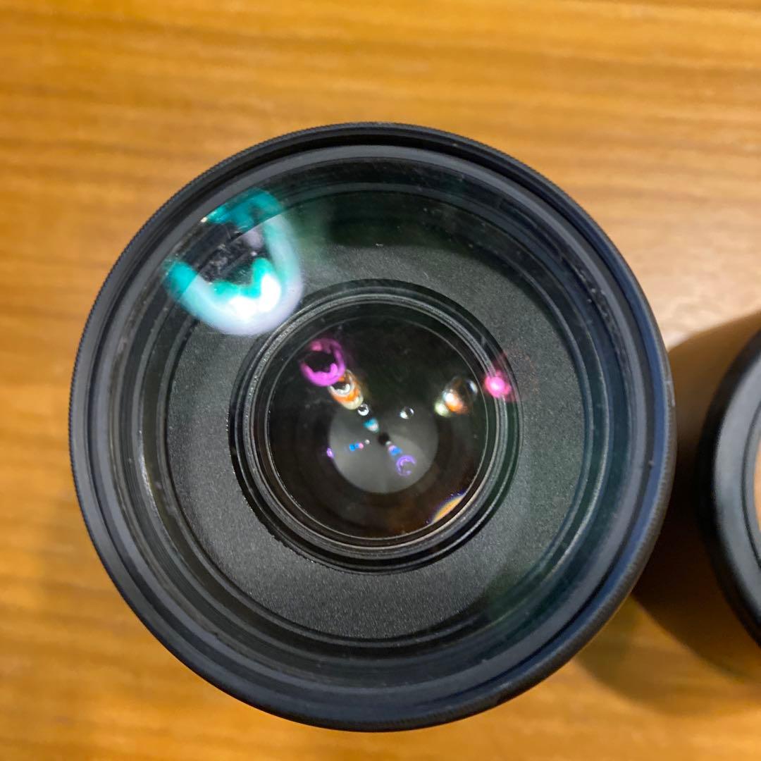 Japan MINOLTA一眼レフカメラα303si SIGMAレンズとカバン