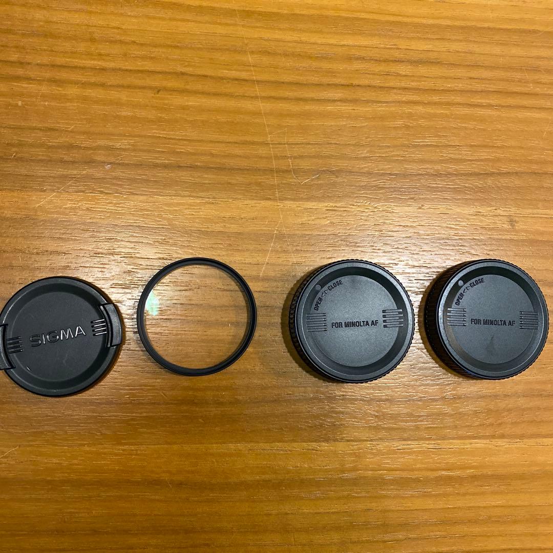 Japan MINOLTA一眼レフカメラα303si SIGMAレンズとカバン