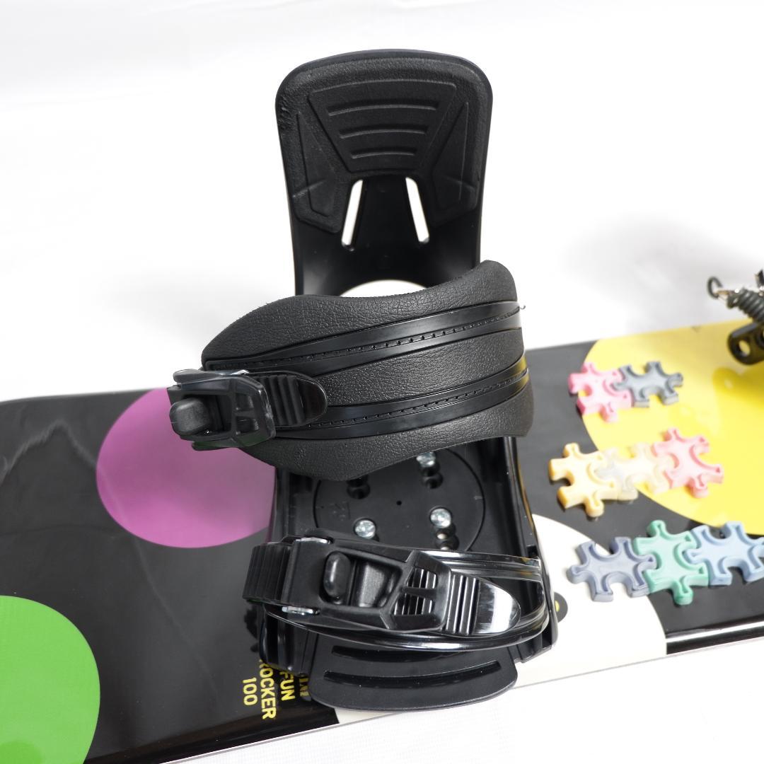 SLQ キッズ スノーボード 3点セット 100cm BOAブーツ付 ジュニア