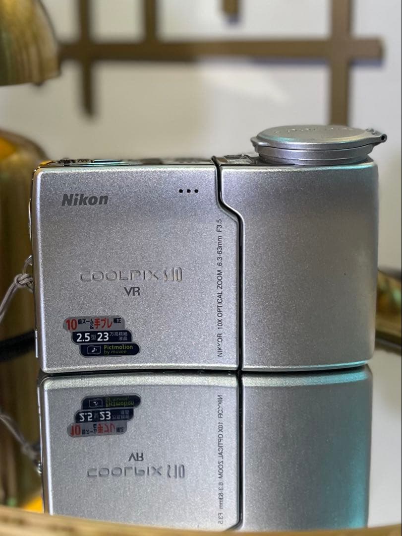 【高性能】Nikon COOLPIX S10 スイバル式 バッテリー2個付