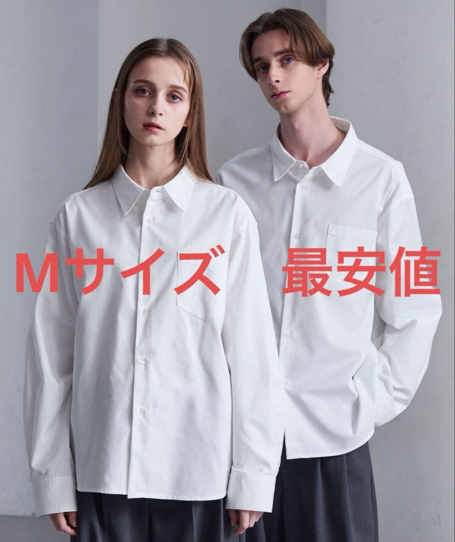 CLEL ロイヤルオックスフォード レギュラーカラーシャツ ホワイト M