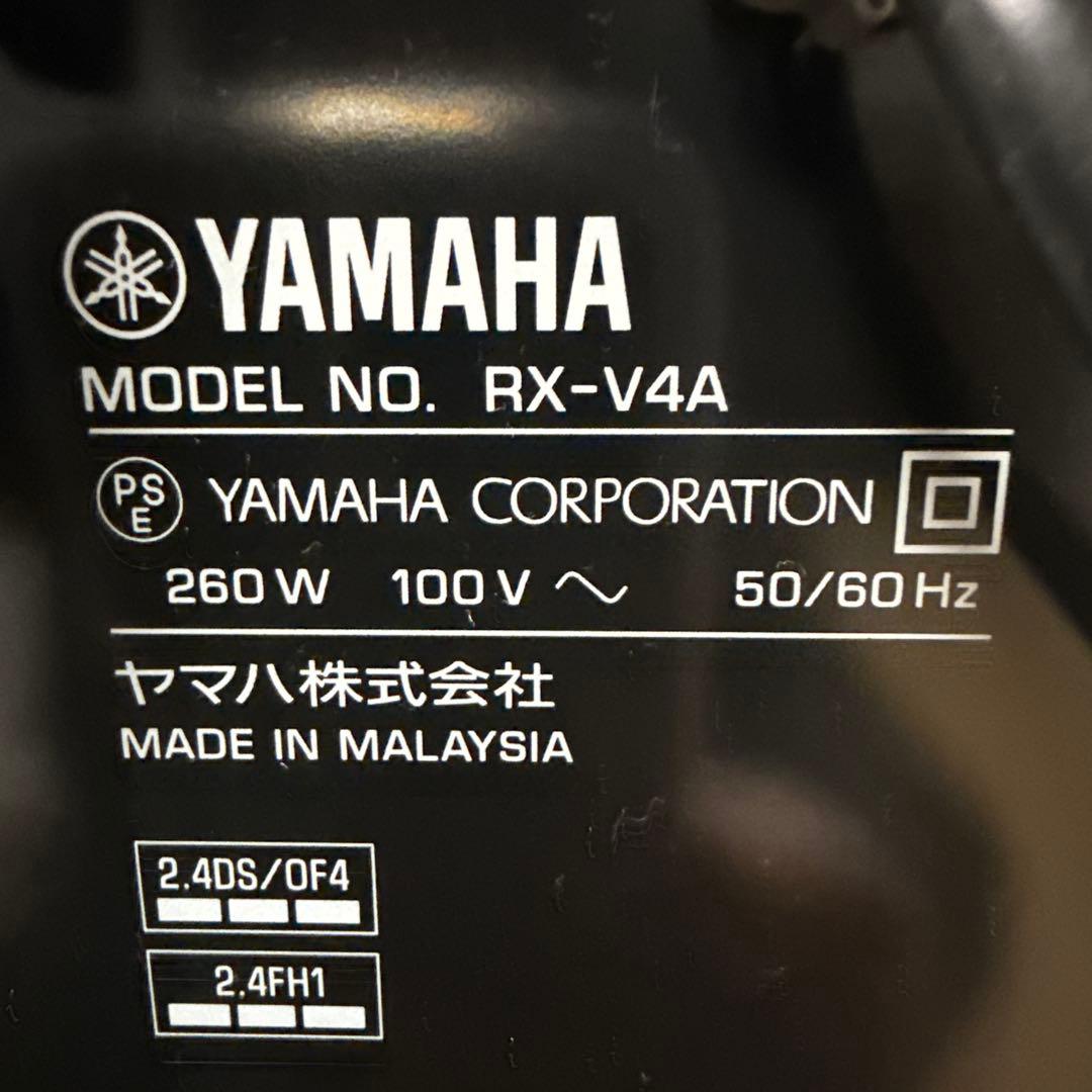 アンプ YAMAHA RX-V4A