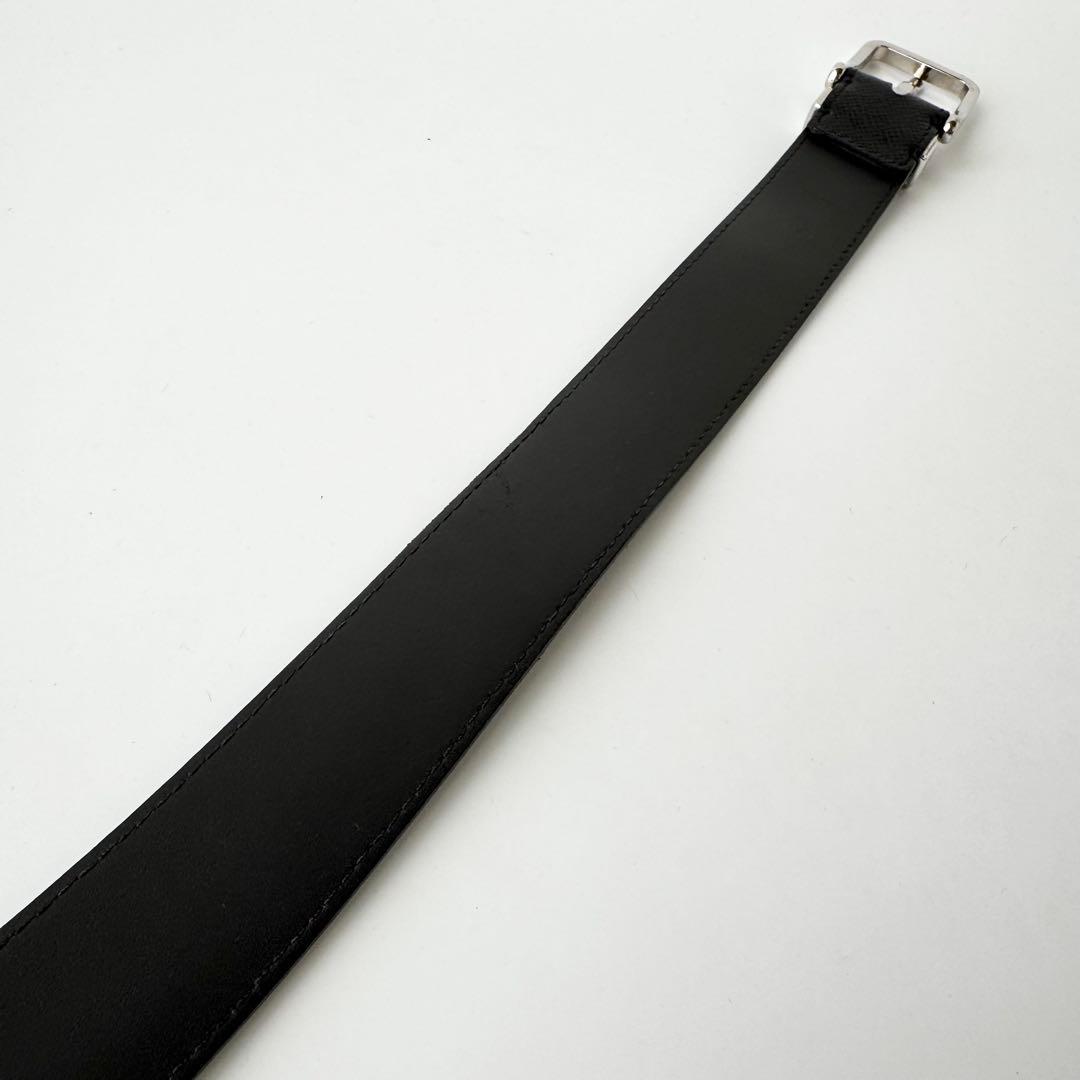 【美品】ルイヴィトン ベルト サンチュール　ポンヌフ LV タイガ　ブラック