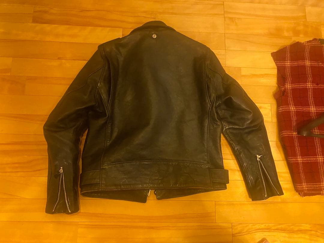 Schott 613SJH サイズ42【裏地張替えカスタム】初期　馬　新喜皮革