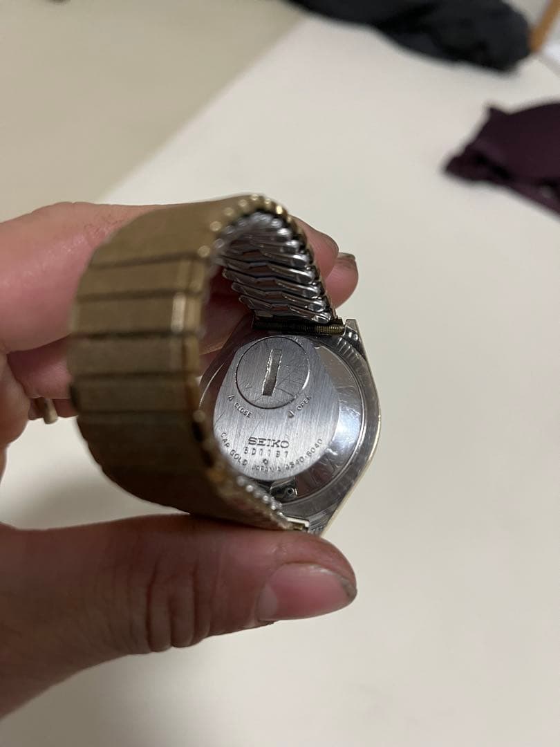 Seiko グランドクォーツ　稼動 goldcap　4840-8040