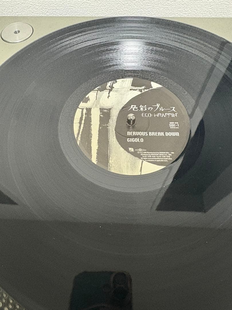 EGO-WRAPPIN' 色彩のブルース 12インチレコード