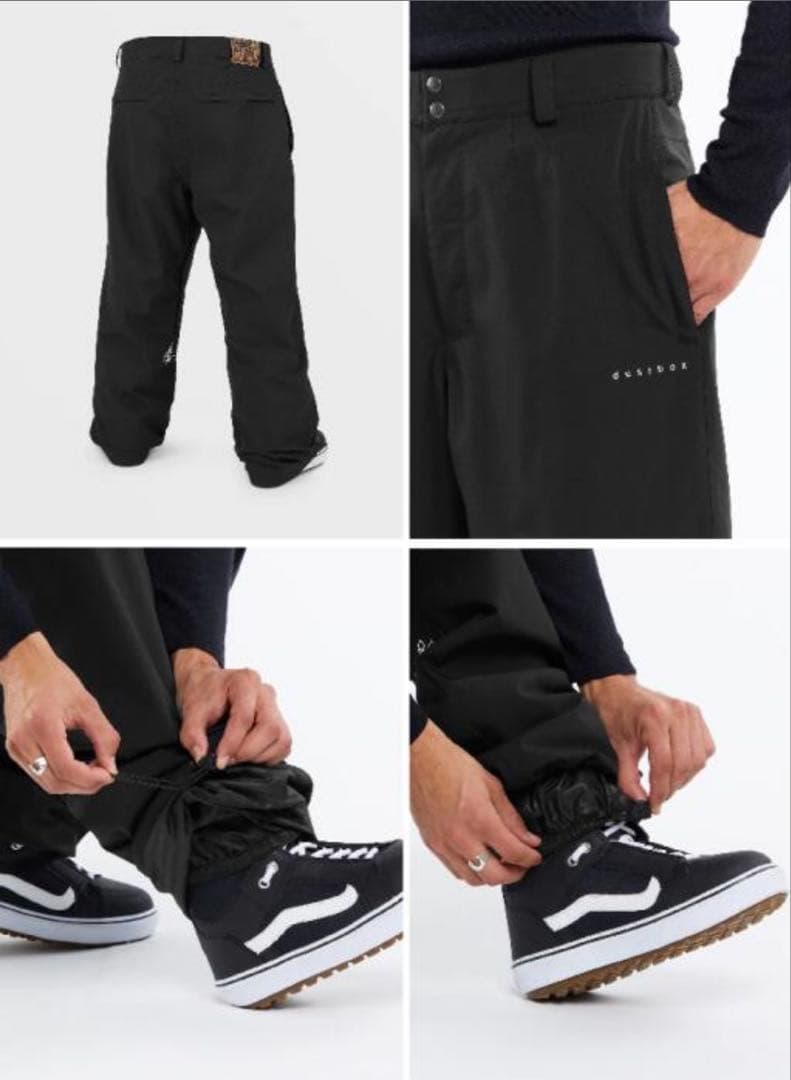 23-24 VOLCOM DUSTBOX PANTS ブラック　M