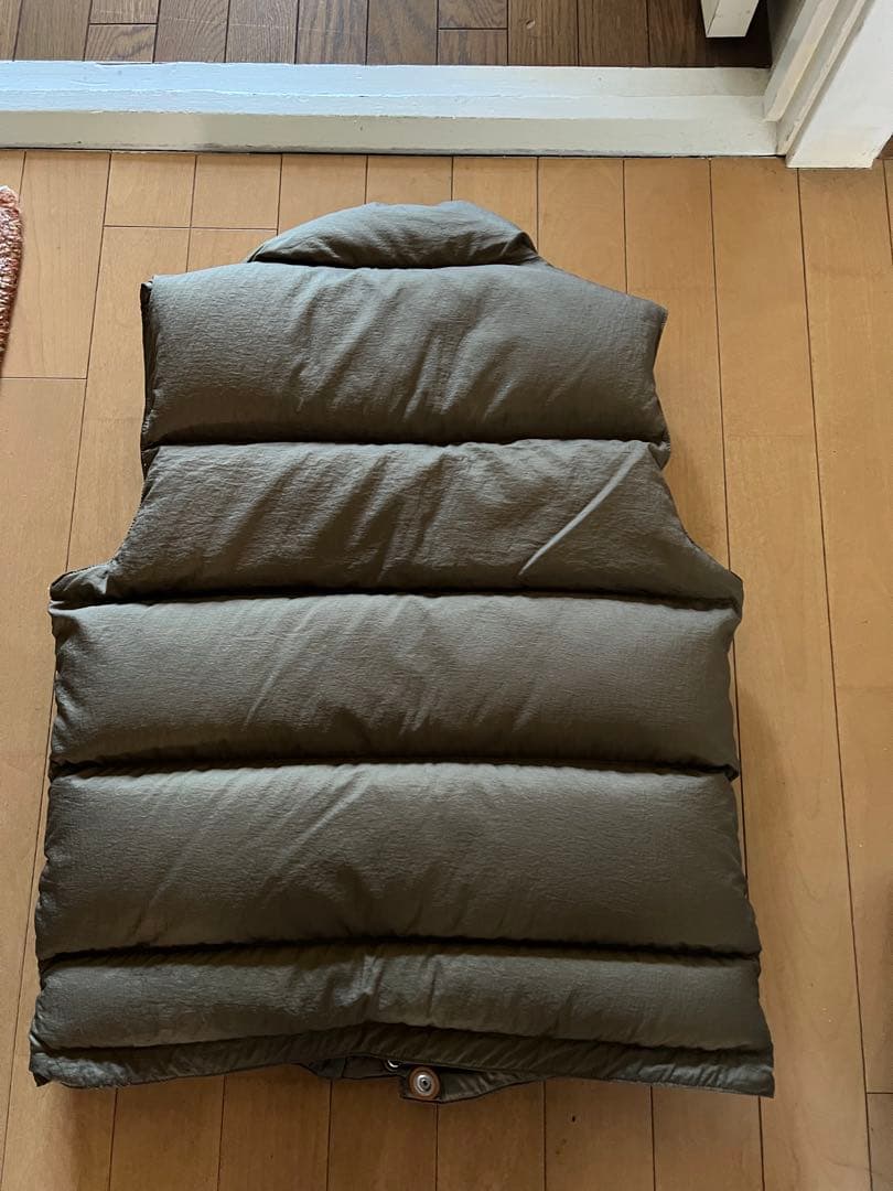 DANTON ブラウン ダウンベスト