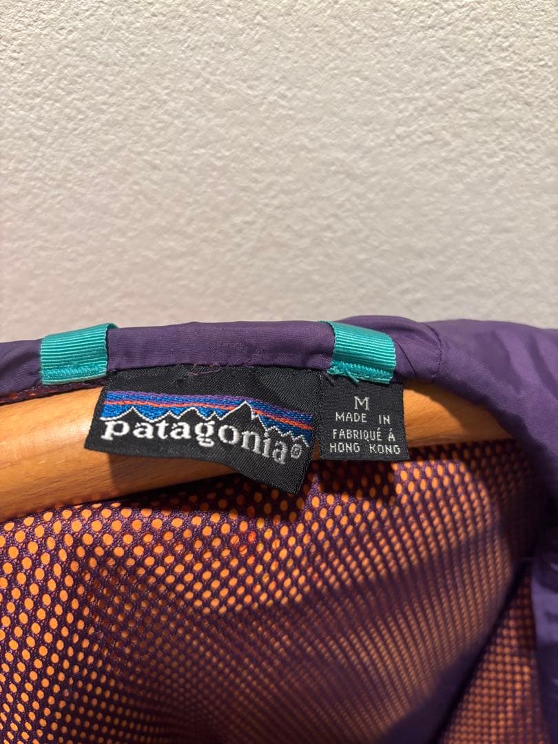 【美品】90's 希少香港製 patagonia ガイドシェルジャケットMサイズ