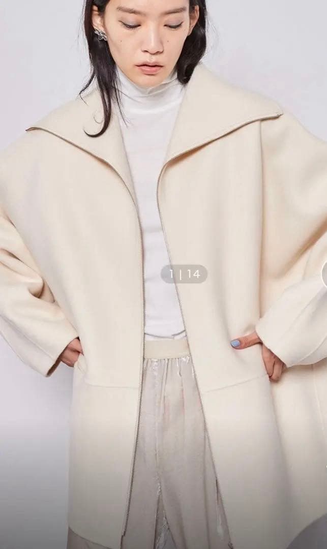 stunning lure ジップアップリバーコート