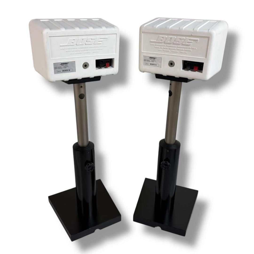 【美品】BOSE 101MMW スピーカー PS-15 連番 ホワイト 2