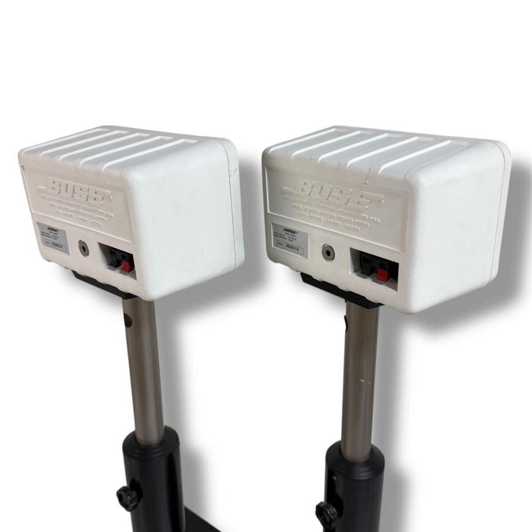 【美品】BOSE 101MMW スピーカー PS-15 連番 ホワイト 2