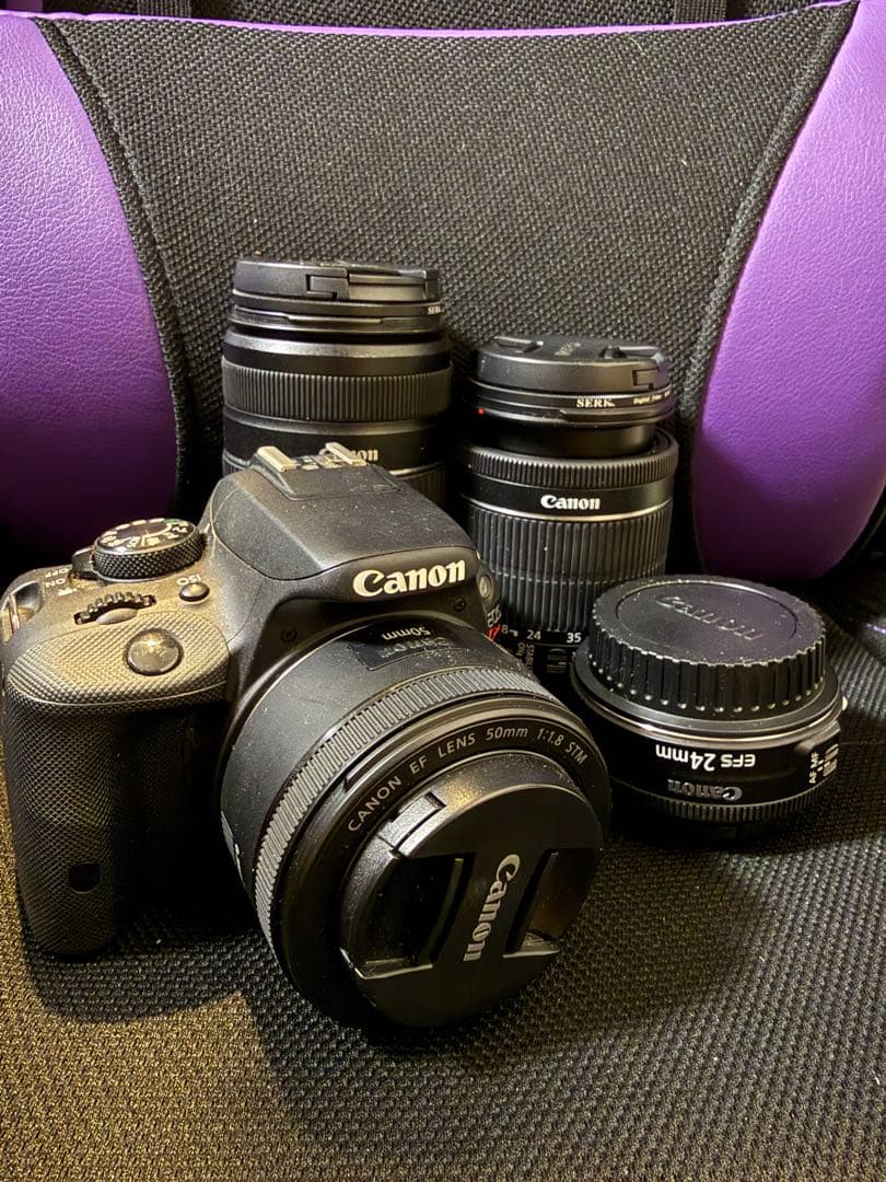 Canon Kiss EOS X7＋レンズ3本