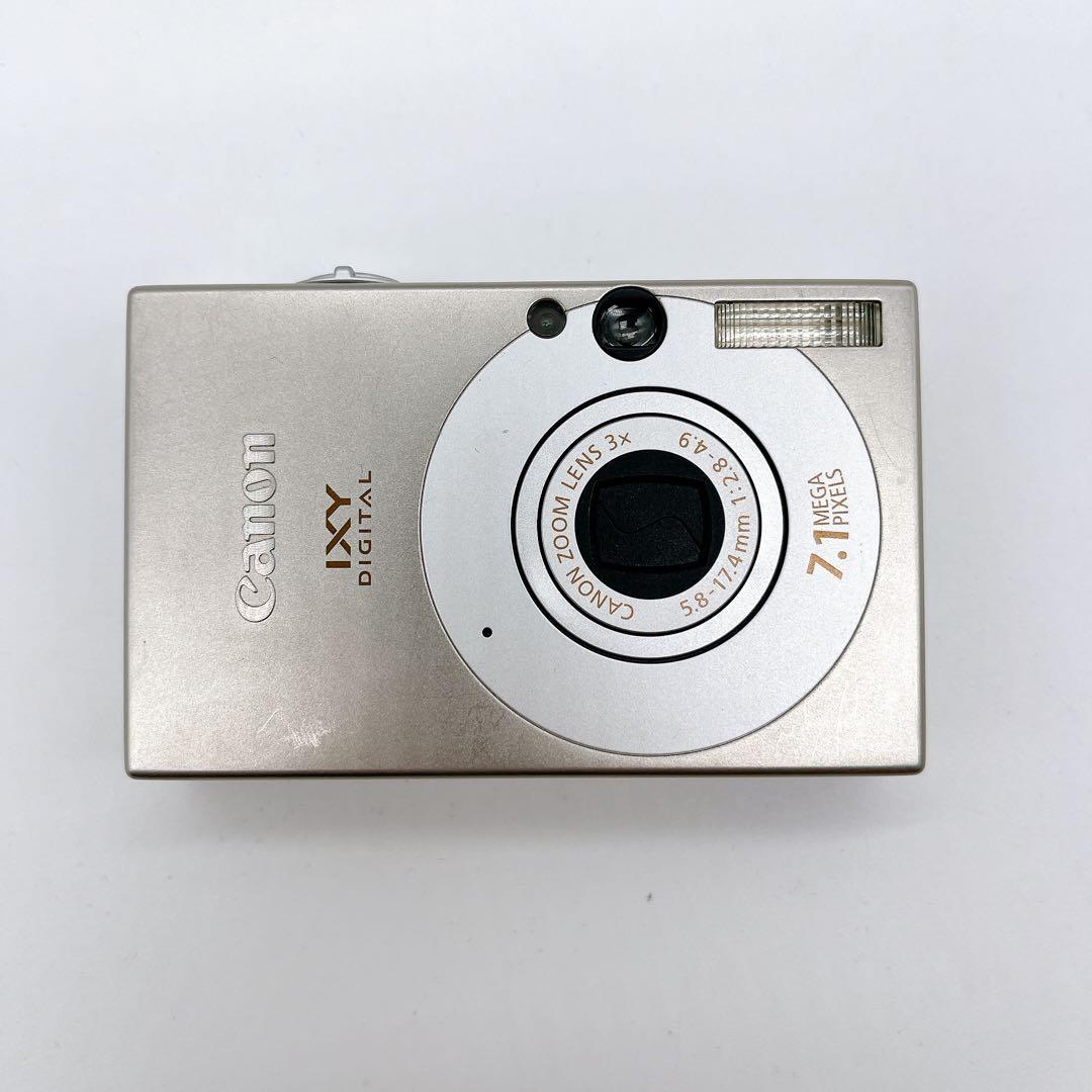 【希少】Canon IXY DIGITAL 10 オールド コンデジ シルバー