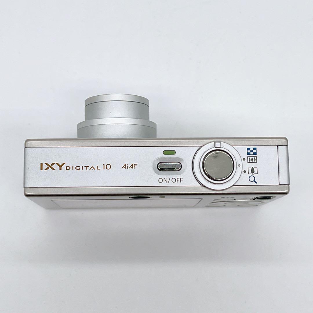 【希少】Canon IXY DIGITAL 10 オールド コンデジ シルバー