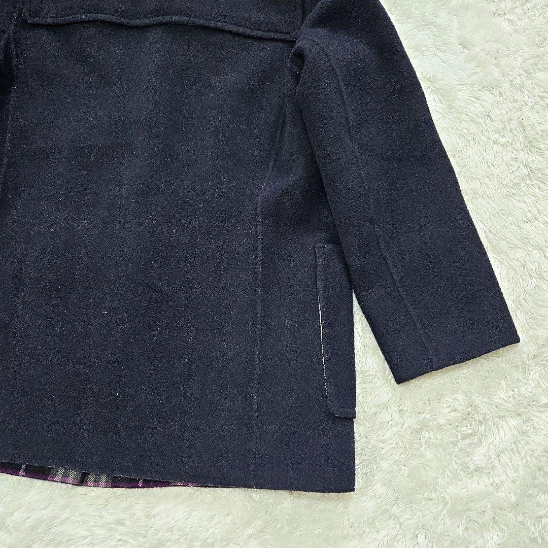 BURBERRY LONDON ダッフルコート 13 ウール100% ネイビー