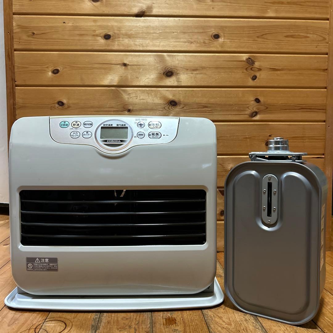 美品　石油ファンヒーター デジタル表示付き　FH-G4615BY