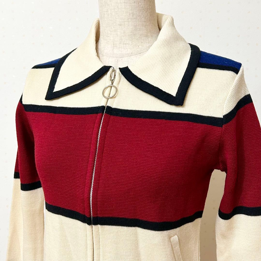 Hysterics ヒステリックグラマー 90s ジップアップニットトップス